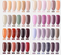 สีเจล Mottled gel nail polish สีเจลอบ สีทาเล็บเจล สีทาเล็บ 10ml ขวดใหญ่