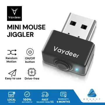 Vaydeer Undetectable Mouse Jiggler with Power Adapter and ON/Off Switch  Mouse Mover Simulator, Driver-Free Mouse Movement Simula - AliExpress