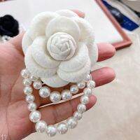 【YF】 Korean Fabric Brooch Pins Tassel Corsage Fashion Jewelry Brooches for Shirt Collar Accessories