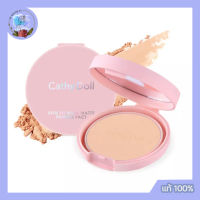 CATHY DOLL แป้งผิวนู้ด SKIN FIT NUDE MATTE POWDER PACT SPF30 PA+++ No.2 ไลท์เบจ 4.5 กรัม เนียนให้สุด ปิดทุกรอยหมองคล้ำ