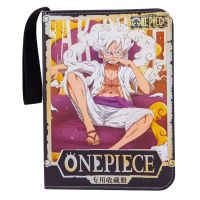 ONE PIECE Card Album Book High-capacity TCG Series 9 Grid/4 Grid Loose Leaf Zipper Design Anime Game Collection Storage Book