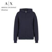 AX Armani Exchange เสื้อสเวตเชิ้ตผู้หญิง รุ่น AX 6LYM13 YJBSZ1593 -  สีกรม