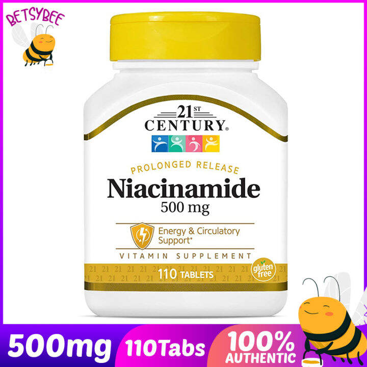 21st Century Prolonged Release Niacinamide 500mg 110 Tablets Lazada PH