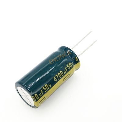 ▫✎ 2pcs/lot high frequency electrolytic capacitor 50V 4700UF 18x35 aluminum capacitor 4700uf 50V 20