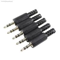 ✎ 5pcs 3.5mm Stereo Male Plug Jack Audio Adapter Connector