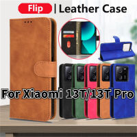 เคสหนัง Xiaomi13TPro 13TProXiaomi 13TPro Xiaomi 13T Xiaomi 13T Pro 5G 2023โทรศัพท์มือถือแบบพับช่องเสียบบัตรแป้นยึดกระเป๋าสตางค์เคสป้องกันการกระแทก