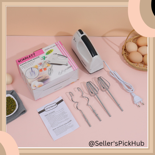 Scarlett Electric Multifunction Hand Mixer Lazada PH