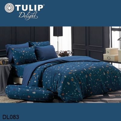 Tulip Delight ผ้านวม (ไม่รวมผ้าปูที่นอน) พิมพ์ลาย กราฟฟิก Graphic Print DL083 (เลือกขนาดผ้านวม) #ทิวลิปดีไลท์ ผ้าห่ม