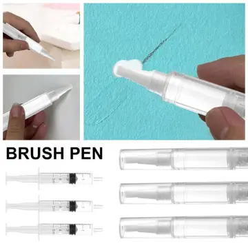 Fillable Touch Up Paint Brush Pen for Store House, Wall Paint, and Wood  Paint