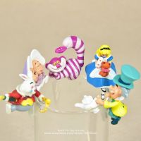 Alice in Wonderland 5pcsset 3-4cm Action Figure Model Anime Mini Decoration PVC Collection Figurine Toy model children