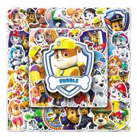 10/30/50PCS Cartoon PAW Patrol Stickers Decoration Decals DIY Skateboard Fridge Helmet Bike Cute Kids Anime Sticker Classic Toy Stickers Labels