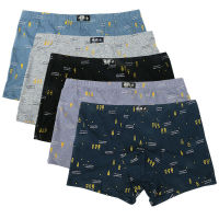 5pcs Underwear Men Cotton Boxers Homme Brand Underpants Male Panties Breathbale Shorts U Convex Pouch Plus Size L-6XL