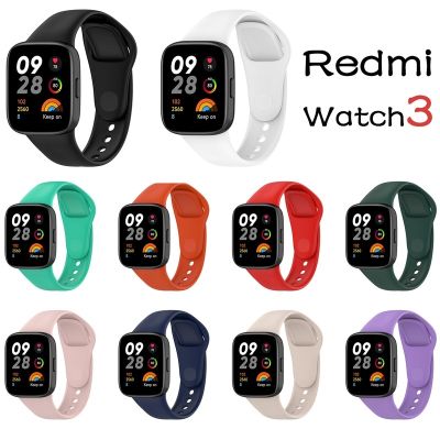 ✧❅✈ สําหรับ redmi watch 3 active สายแอคทีฟ เปลี่ยน กีฬา สายรัดข้อมือ นิ่ม สร้อยข้อมือ ซิลิโคน xiaomi watch3