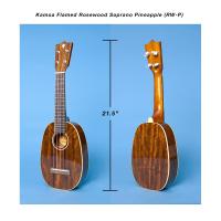 Kamoa Flamed Rosewood  Soprano Pineapple อูคูเลเล่ ยี่ห้อคามัวร์ ไซส์โซพร่าโน่