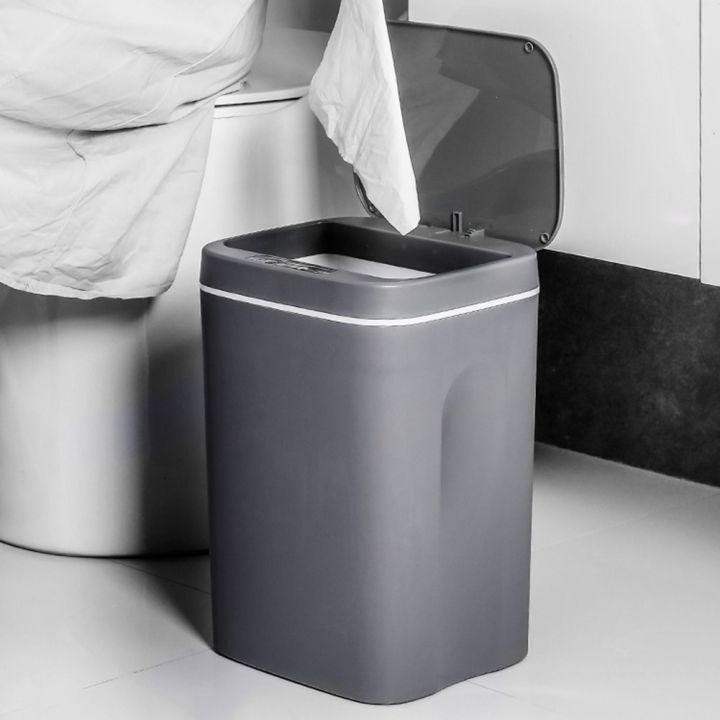 12-16l-smart-trash-can-automatic-flap-garbage-storage-box-electric-waste-bin-rechargeable-for-kitchen-bathroom-recycling-trash