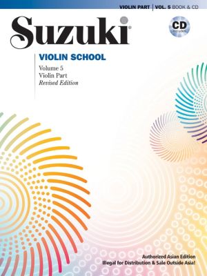 Suzuki Violin School Volume 5 (CD Included)