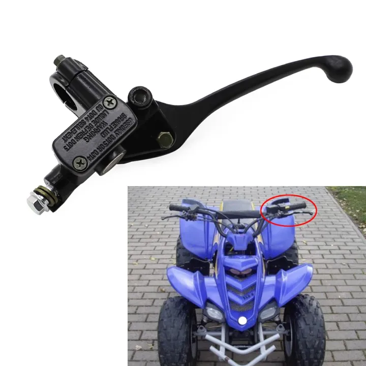 ATV Parts Left Hand Brake Master Cylinder Aluminum Black For E ton