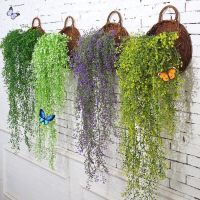 【Ready stock】Artificial Fake Hanging Flower Vine Plant Simulation Fake VineHanging Garland Plant Silk FlowerHome Garden DecorationLiving Room DecorWedding Indoor Decor