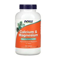 Now Foods, Calcium &amp; Magnesium, 250 Tablets