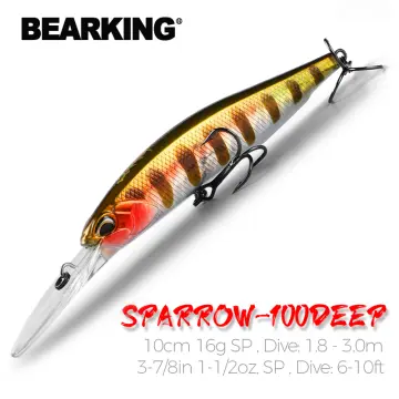 BEARKING Hot sales 4pcs/set 75mm 23g TOP Fishing lures crank bait deep  diver bait lure