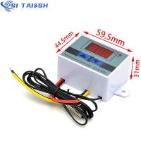 10A 12V 24V 220VAC Digital LED Temperature Controller XH-W3001 For Incubator Cooling Heating Switch Thermostat NTC Sensor WATTY Electronics