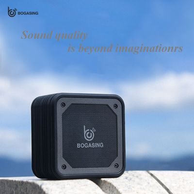 BOGASING M10 Bluetooth Speaker German black technology Wireless Overweight Subwoofer Outdoor Waterproof Mini Speakers Boombox