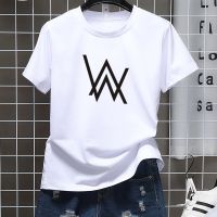 LACESHOWจัดส่งฟรี11.11 **โค้ด GLAM30 ลด 30**เสื้อ oversize Alan Walker ใหม่ของเสื้อยืดหลวมสบายเสื้อยืดแขนสั้น