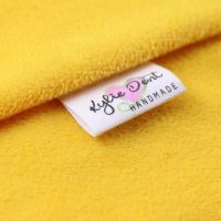 Custom Sewing label  Handmade Tags  Custom kids Name Labels Cotton Ribbon labels  Logo Labels(MD0011) Labels