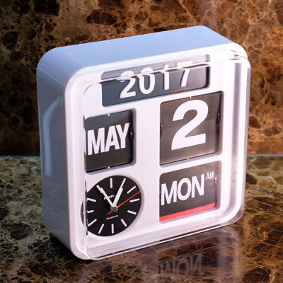 นาฬิกา Flip Clock AD-650(White)