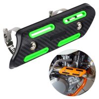 ✆♨◈ Motorcycle Exhaust Heat Shield Protector Guard for KAWASAKI KX250F KX450F KX250 KX125 KXF250 KXF450 Ninja 250R 250 300 400 Cover