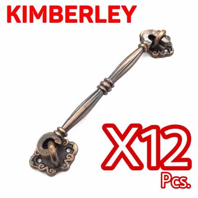 KIMBERLEY ขอสับซิ้งค์ชุบทองแดงรมดำ NO.180-6” AC (Australia Zinc Ingot)(12ชิ้น)