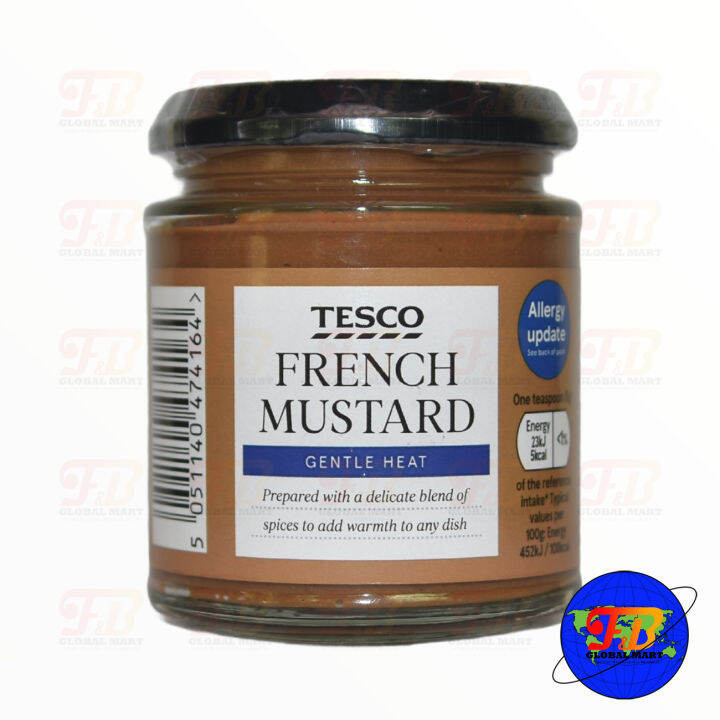 Tesco French Mustard Gentle Heat 185g Lazada PH