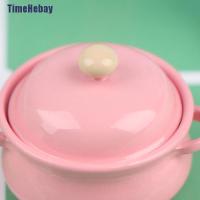 【TimeHebay】1Pcs 112 Dollhouse Miniature Soup Pot Kitchenware Model Toys