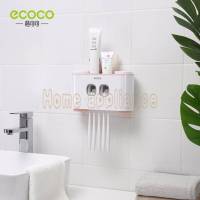 [ส่งเร็วพิเศษ!] ECOCO ที่บีบยาสีฟัน เครื่องบีบยาสีฟันอัตโนมัติ ที่ใส่แปรงสีฟัน ที่แขวนแปรงสีฟัน เครื่องบีบยาสีฟัน ชั้นวางของในห้องน้ำ E1802