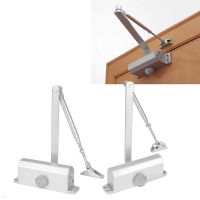 ┅▦► Aluminum Door Closers Hydraulic Buffer Door Stopper Automatic 180 Degrees Positioning Door Closer High quality