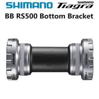 RS500 Shimano Tiagra ตัวยึดด้านล่าง RS501เกลียว68/70มม. อะไหล่จักรยาน RS500-PB อัดพอดีกับฮอลโลวเท็ค II BB ขนาด86.5มม. BB-RS500 BSA สำหรับ R2000 R3000 4700ข้อเหวี่ยงอุปกรณ์รถจักรยานร้านค้า