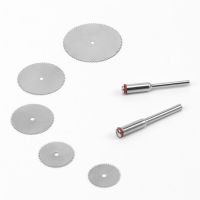 Diameter 16 18 22 25 32mm 5 Stainless Steel Slice Metal Cutting Discs with 1 Mandrel for Dremel Rotary Tools Rotary Tool Parts  Accessories