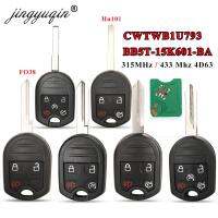 Jingyuqin CWTWB1U793 Remote Key 433/315Mhz ID63 For Ford Edge Escape Expedition Explorer Flex Fusion Mustan Taurus Mazda Tribute