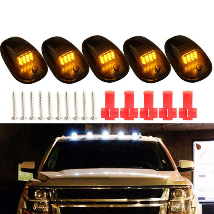 5pcs Cab Roof Lights For Ford F150 Dodgefor Toyotafor Tantufor For