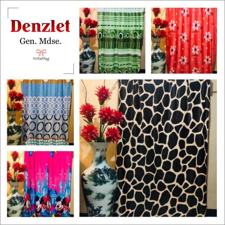 Microfiber Fleece Blanket Printed (150x200cm) Lazada PH