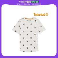 2023 New Fashion version Korean Direct Mail [Timberland Kids] Secret Logo Printed Round Neck T-Shirt (TLSDA22F 100)