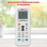 【User-friendly】 ⌛ LCD A/c Muli รีโมทคอนโทรลสำหรับ Aircon