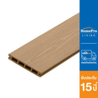 HomePro ไม้พื้น 13.5x240x2.5 ซม. สีสัก แบรนด์ THAISUN