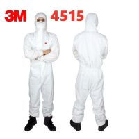 【NATA】 PPE Medical Coveralls 170cm-185cm L/XXL 3M 4515 Reusable Clothing Protective Suit CE Certification Workwear Hooded Protection Elastic Waist Clothing Dry Particle