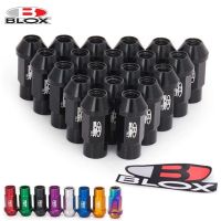 [HOT JIAZZAQQMGW 555] Blox Racing Forged 7075 Aluminium Wheel Lug Nuts M12X1.25 / M12X1.5 L: 50Mm 20PCS EP-BLOX750