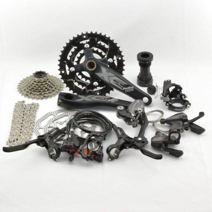 Shimano Simano M370 Transmission Kit 27 Speed Kit Mountain Bike Kit 9