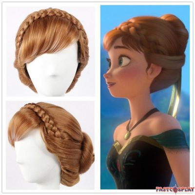 ฺBest Seller!!! วิกอันนา วิกเจ้าหญิงอันนา วิกผมอันนา วิกanna elsa วิกอันนาเอลซ่า wc37/wc21/wc10 ชุดแฟนซี ชุดเด็ก การ์ตูน Fancy Kids Fashion