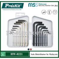 ❄۞ Proskit HW-0221 16Pcs Hex Key Wrench Set