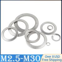 5/ 10/ 50pcs 304 Stainless Steel Locking Washer Printing Oblique Lock WasherS M2.5 M3 M4 M5 M6 M8 M10 M12 M14 M16 -M30 DIN9250