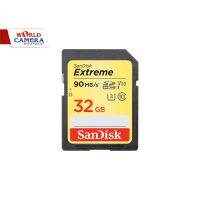 SANDISK EXTREME SDHC UHS-I SD 32 GB U3 90 MB/s 600X